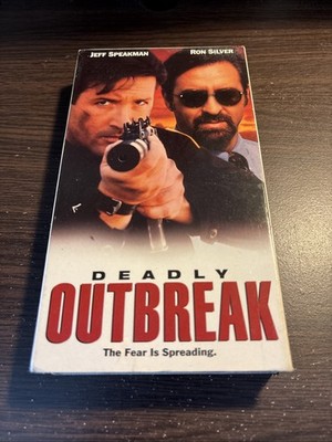 Deadly Outbreak (1995) VHS - Jeff Speakman, Ron Silver - Action Adventure