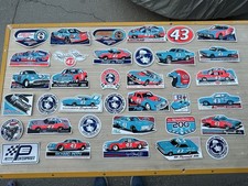 RICHARD PERRY NASCAR VINTAGE STICKERS COLLECTION. 36 Items. All Brend New. RARE