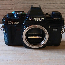 Minolta X-700 MPS 35mm SLR Film Camera Body Only Black - Camera Body