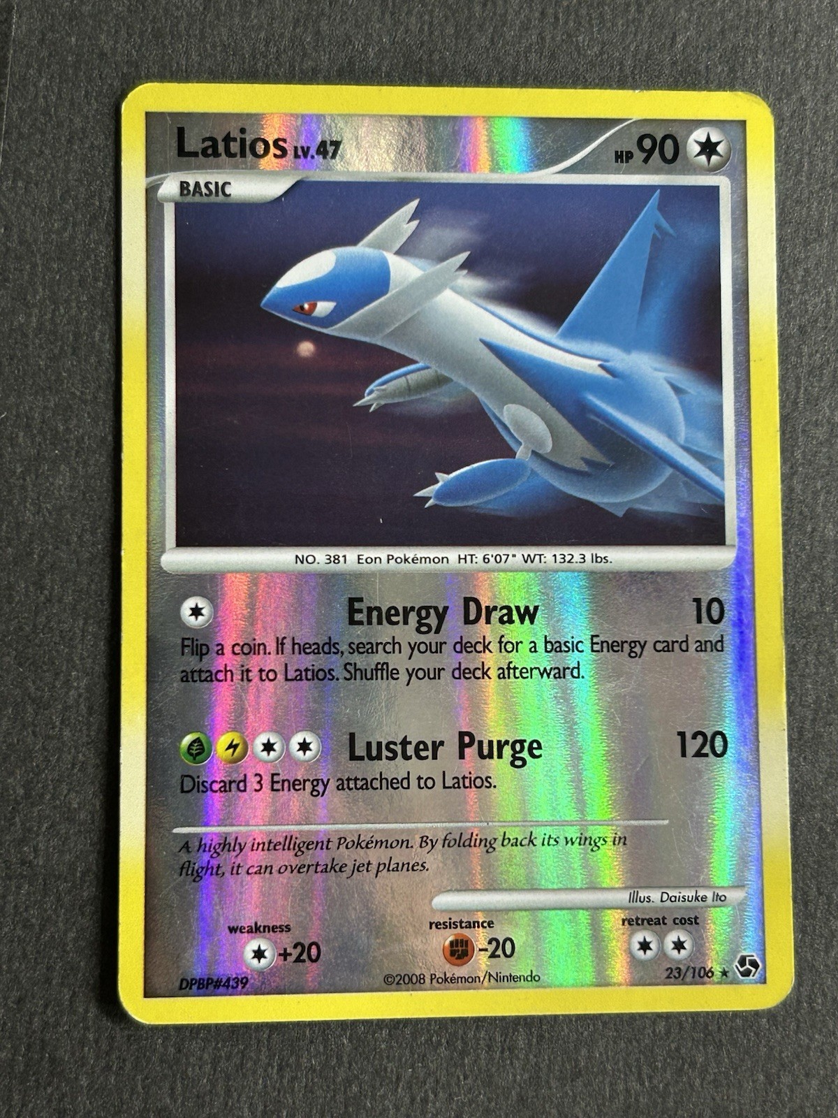 Latios 23/106 Reverse Holo MP