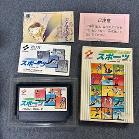 Konamic Sports in Seoul Famicom Nintendo NES KDS-F2 1988 Used