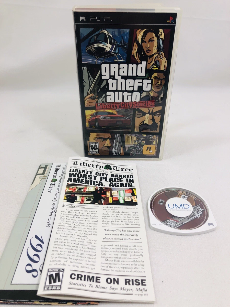 Jeux Vidéo Grand Theft Auto Liberty City Stories PlayStation Portable (PSP) d'occasion