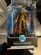 McFarlane DC Multiverse Shining Knight 7  Figure Platinum Edition Chase NEW 2024