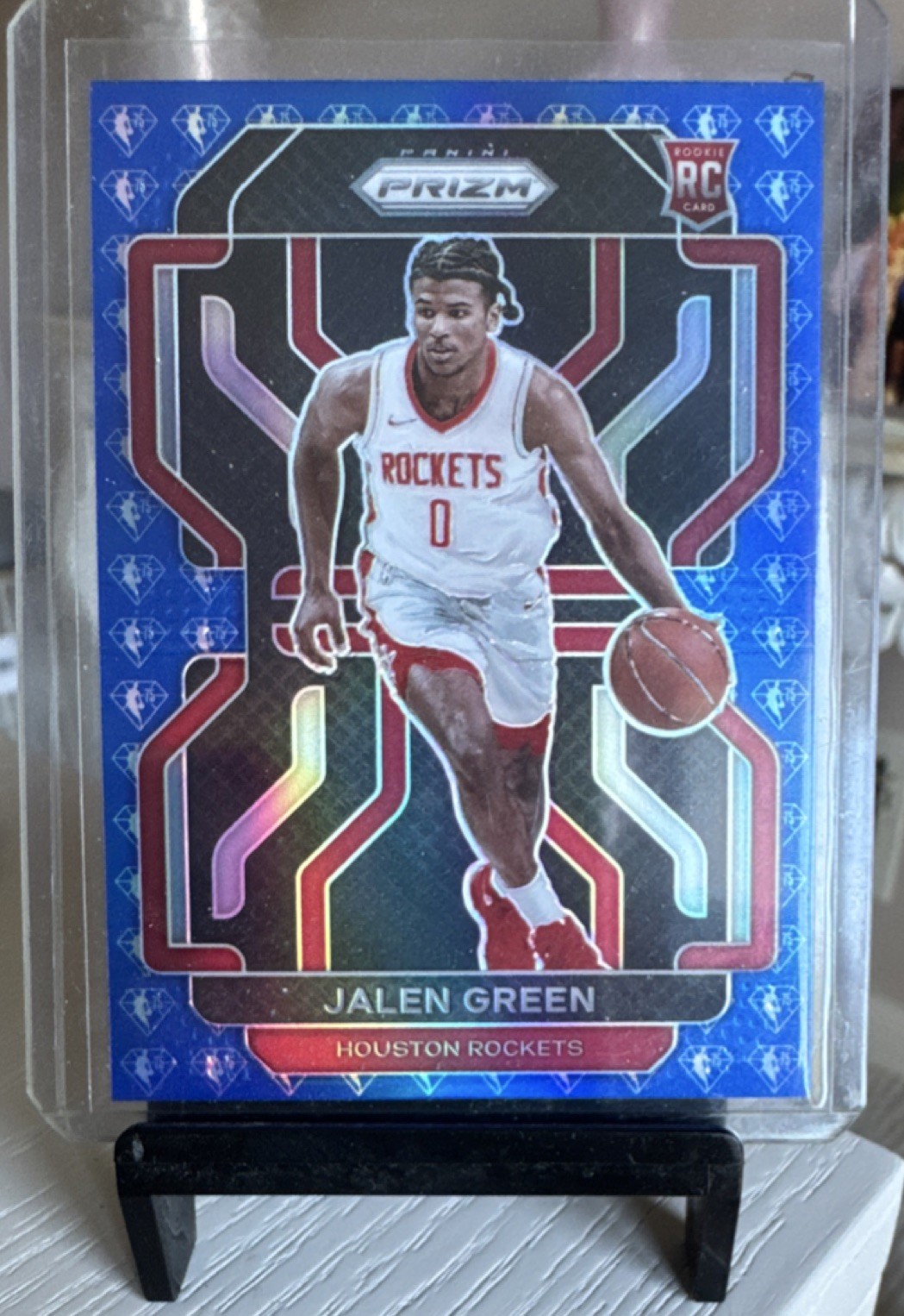 Panini Prizm 2021-22 Jalen Green Rookie #306 NBA Anniversary  Houston Rockets
