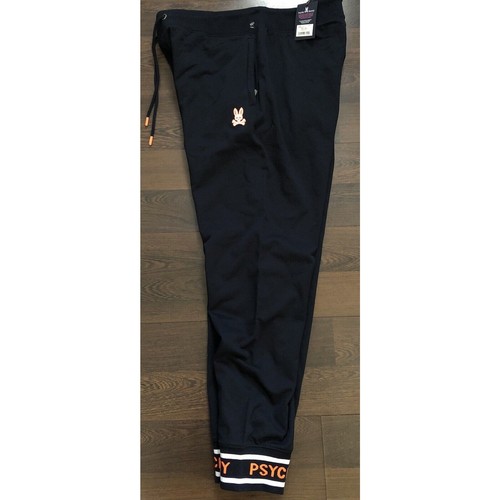 Psycho Bunny Sweat Pants Men's 2XL Navy Blue Jogger B6P260W1FT