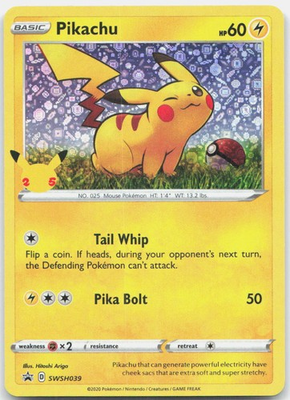 #ad #ad Pikachu General Mills SWSH039 Miscellaneous Cards amp; Products Pokemon NM Engl $7.99