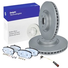 DELPHI Bremsscheiben 375mm Bel&auml;ge WAKO Vorne f&uuml;r MERCEDES GLE AMG-Sportpaket