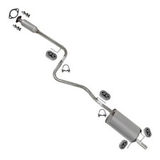 Stainless Steel Resonator Muffler Exhaust Kit fits: Chevrolet HHR 2006-2010 2.2L