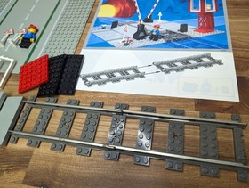 Lego 4539 Level Crossing Train Instructions Train 9V Classic Manual Level Crossing