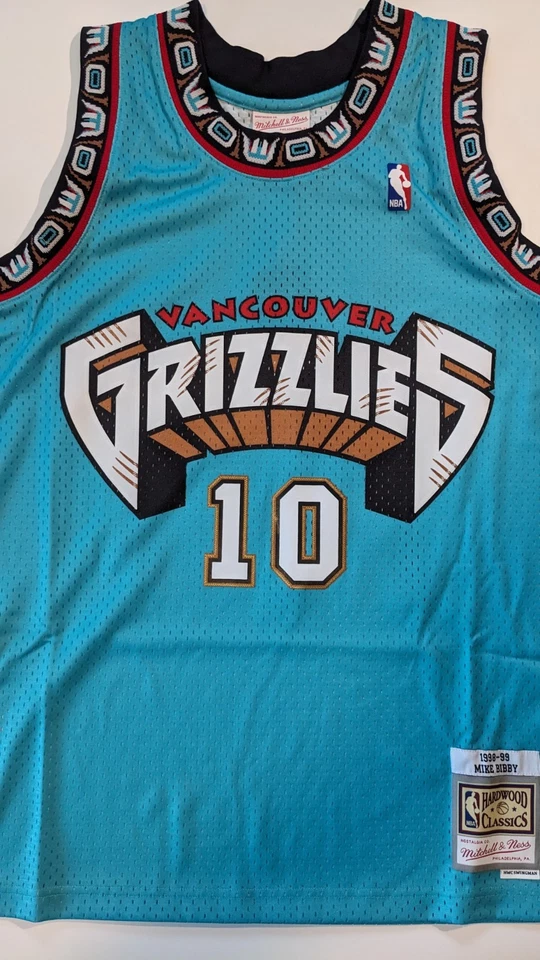 Camiseta con tirantes Mitchell & Ness NBA Vancouver Grizzlies, turquesa, talla L nueva con etiquetas Foto 2 de 4