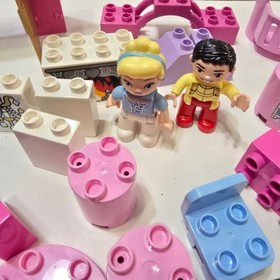 Lego Duplo Cinderella's Castle 50+ Pieces Incomplete Prince, Horse Carriage 6154