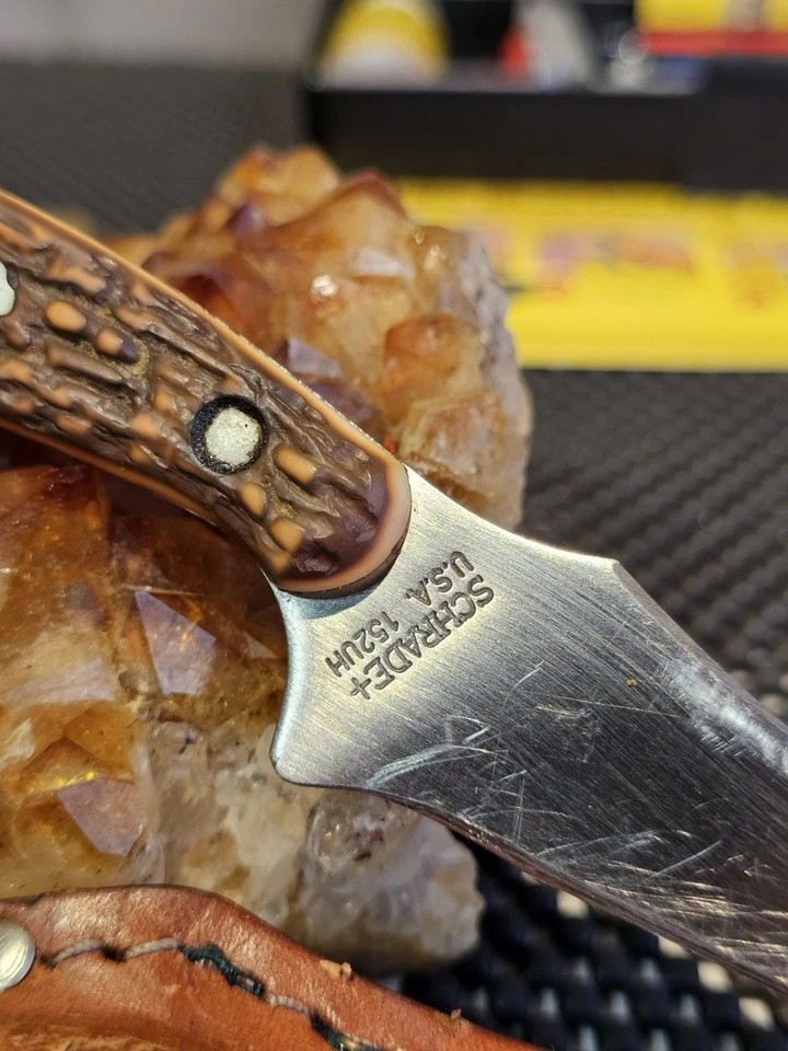 SCHRADE USA 152UH + Schrade + 60T + Western 640 y kit de afilado Foto 2 de 4