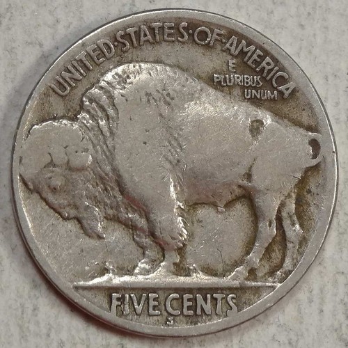 1921-S Buffalo Nickel, Semi Key Date, Choice Fine 0804-04 - Picture 2 of 4