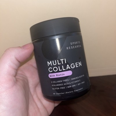 Multi Collagen With Biotin, 90 Capsules ex 9/28