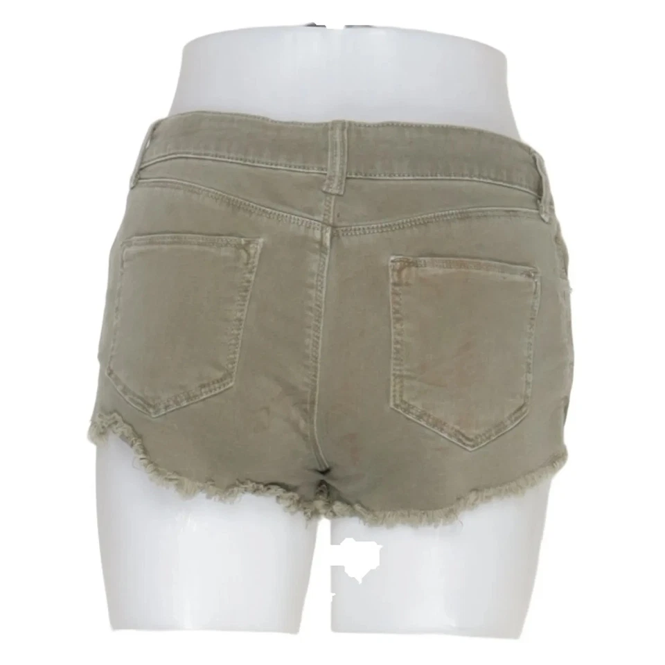 Topshop Moto, Jeans Shorts, Größe: 38, model: moto, Grün #cGa - Bild 2 von 4