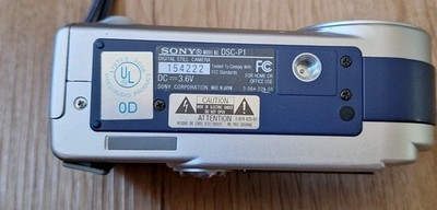 Sony Cyber-shot DSC-P1 3.1MP Digital Camera for sale online | eBay