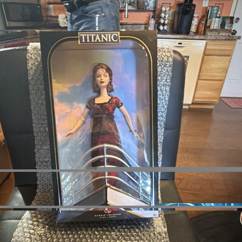 Mattel Barbie Collector Titanic Rose Fashion Doll 11in Original Unopened