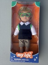 My Life as School Boy 7" Doll Blond Hair, NEW, Hard To Find.