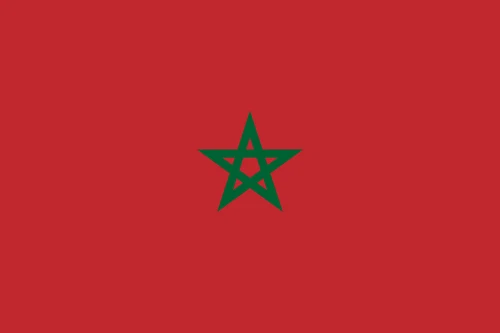 Morocco Flag Self Adhesive Sticker Decal Moroccan National Flag Various Sizes