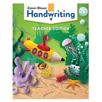 Handwriting   2020 Grade 2C Teacher Edition