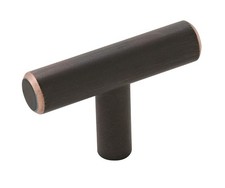 Oil Rubbed Bronze Cabinet Knob Bar Pulls 115/16 Inch 49 mm Hardware 10 PCS