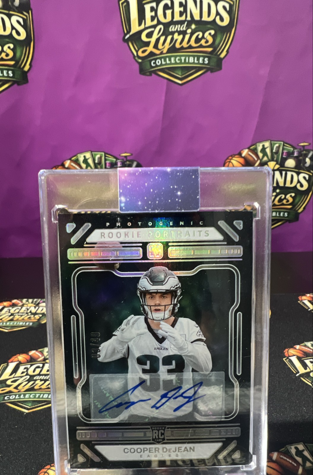 Cooper DeJean Panini Photogenic #188 Autograph-Silver