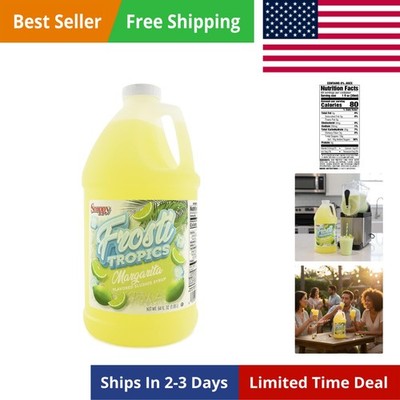 Frosti Tropics Margarita Slushie Mix, Slushie Syrups for Machine, Granita Slu...