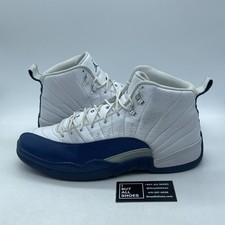 Size 13 - Jordan 12 Retro French Blue White Leather (130690-113)