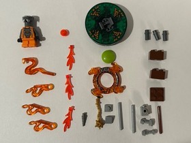 LEGO NINJAGO: Weapon Pack (9591) - Used Set with Rare NRG Kai Figure