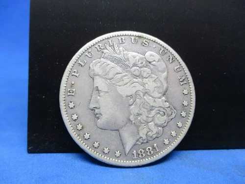 1881-CC Morgan Silver Dollar Nice F/FINE KEY DATE