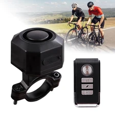 Waterproof Bike Alarm Rechargeable Wireless Anti-Theft Vibration System Remote