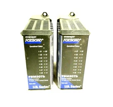 (X2)- FOXBORO FBM207b Invensys Channel Isolated 16 Input 24Vdc Contact Sense I/A