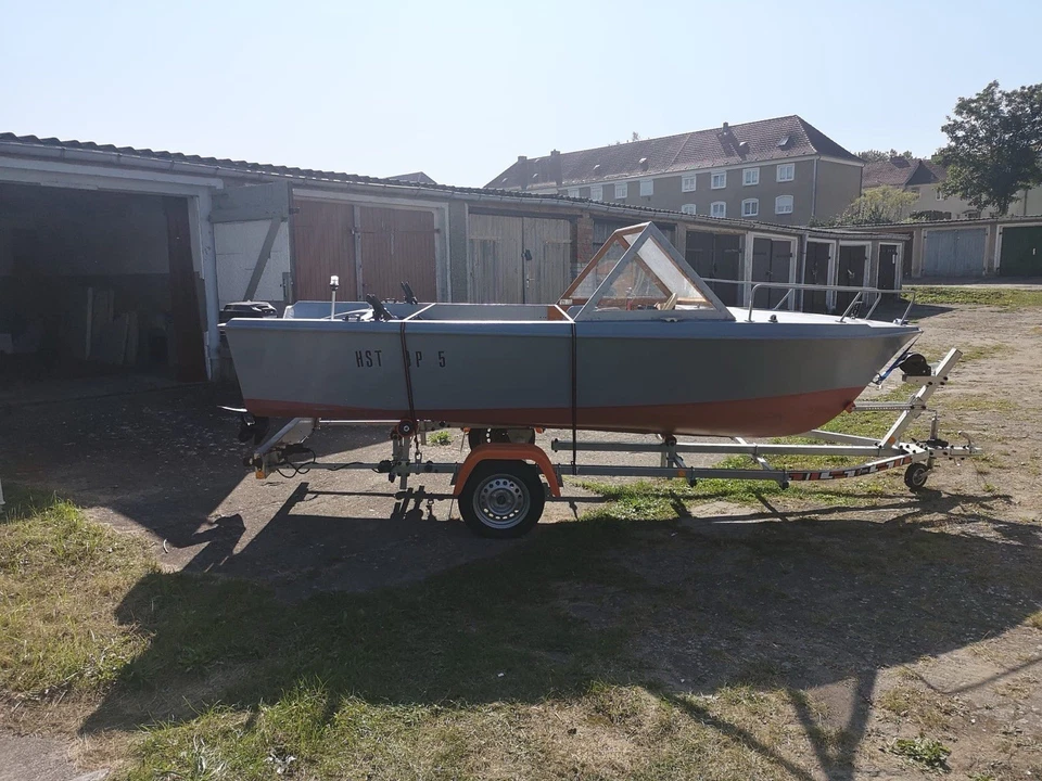 Sportboot GFK-SELCO mit Trailer und 15 PS Mercury Motor,sofort fahrbereit! - Bild 2 von 4