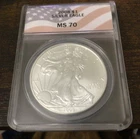 2008 American Silver Eagle MS70