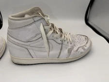 Size 12 - Air Jordan 1 Retro OG High White Perforated. BEATERS
