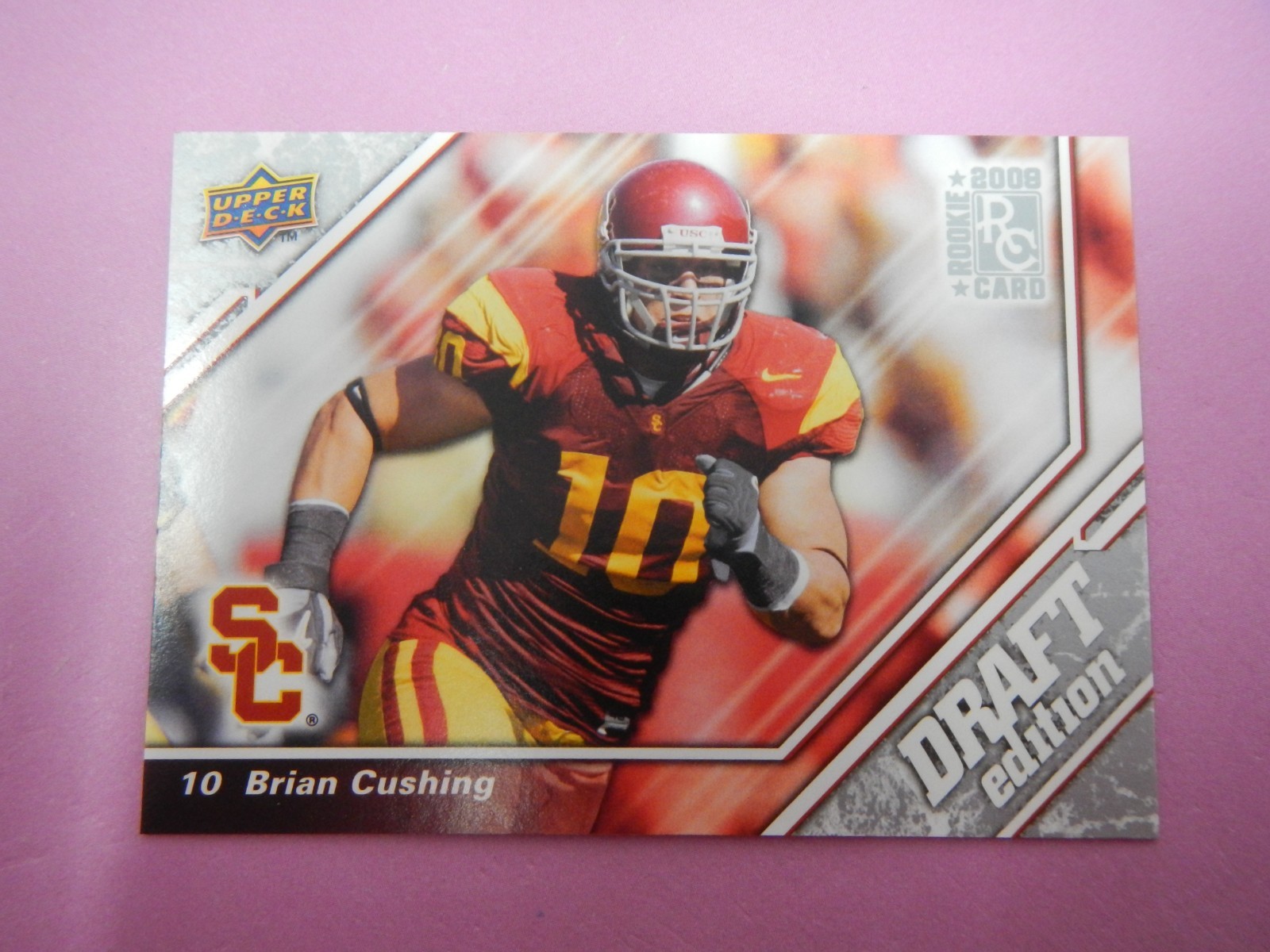 2009 Upper Deck Draft Edition Brian Cushing #61 RC