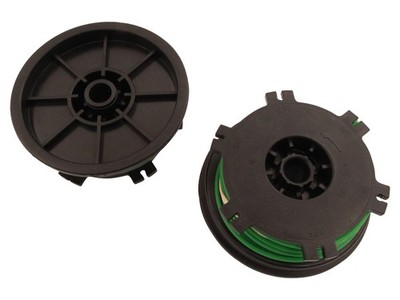 Fadenspule (2er Set) gezahnte Aufnahme passend für Ryobi Expand It Freischneider