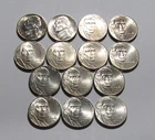 2003 to 2011 D (14 Coins) Jefferson Nickel - BU Condition - 118SA