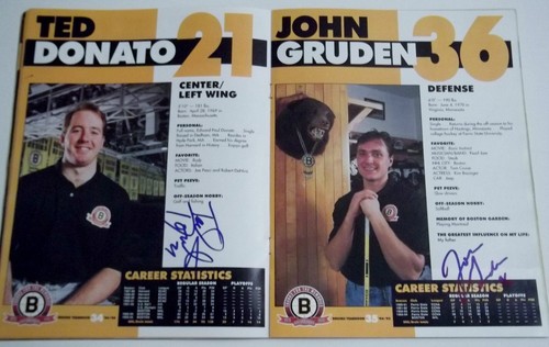 1994-95 BRUINS Team Signed Yearbook RAY BOURQUE Cam Neely ADAM OATES +24 JSA GA - Picture 4 of 12