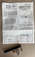 TELEFLEX FLEXATROL MARINE PRODUCT ENGINE CONNECTION KIT PART CA27247