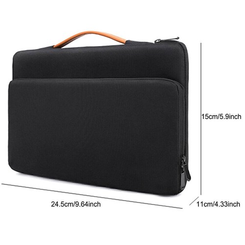 For 13" 13.3 inch Macbook Laptop Notebook Carrying Sleeve Case Handbag Pouch Bag - Picture 4 of 9