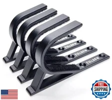 FULLBOW Gun Rack Wall Mount, Horizontal Gun Hooks for Wall, Durable Aluminum 