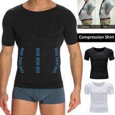 Shaper Men's Body Toning Shirt Ultra Durable Vest Compression Underwear Tank Top
