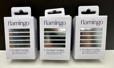 x3 pack Flamingo Five Blade Cartridges Refill Packs 360 Degree Comfort Razor
