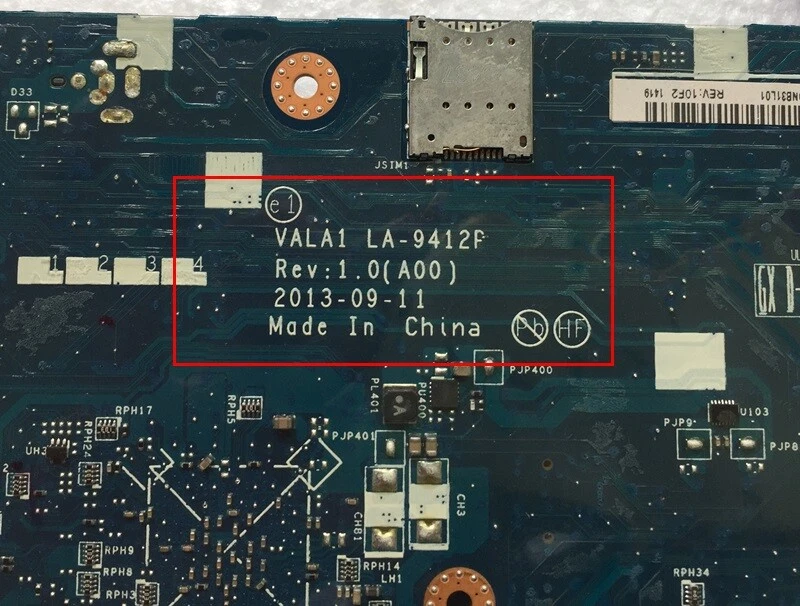 For Dell Latitude E6540 Intel Motherboard LA-9412P CN-00C96W 00C96W 0C96W Tested - Image 3 of 4