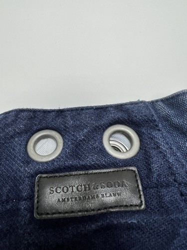 Scotch And Soda Capris Blue KISSED BY BLUE Cotton Pants Women’s 30X22 Nice.. - Picture 11 of 12