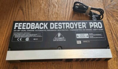 BEHRINGER DSP1124P フィードバックデストロイヤー Behringer DSP1124P Feedback Destroyer Pro - What To Know & Where