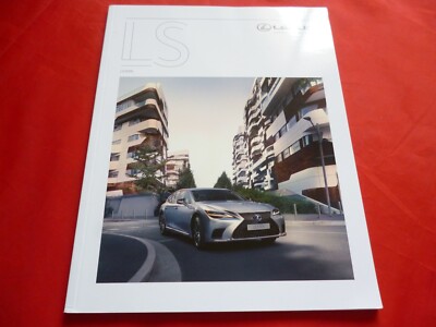 LEXUS LS 500h Executive Line F Sport Luxury Line Prospekt Brochure Depliant 2021