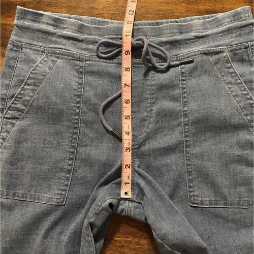 Level 99 Women’s Small Jeans Chambray Jogger Drawstring Elastic Waist High Rise - Picture 9 of 11