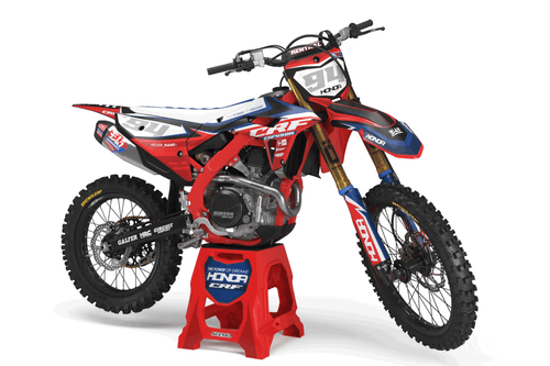 FITS HONDA CRF250R (2022 to 2024) CRF450R (2021 to 2024) Graphic kit decals crf - Picture 2 of 6